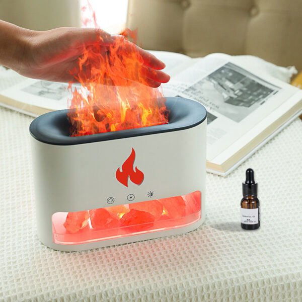 New Flame Humidifier Aromatherapy Machine Atmosphere Lamp - Image 5